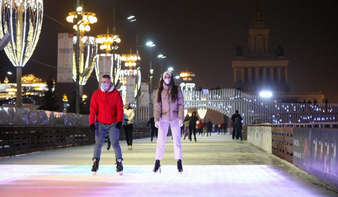 Самый большой каток Москвы откроется на ВДНХ 26 ноября