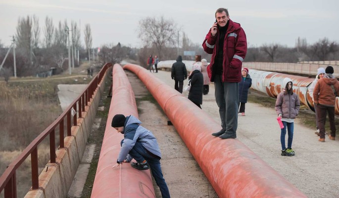 Названа дата снятия водной блокады Крыма