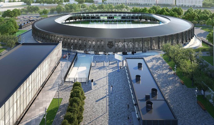 Как будет выглядеть стадион "Торпедо" после реконструкции