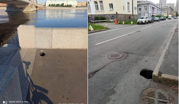 Шугалей: Петербург буквально пронизан дырами в дорогах
