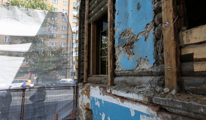 Завершилась реконструкция деревянной усадьбы XIX века на Долгоруковской улице