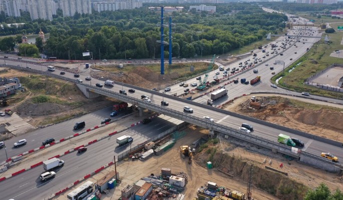 В Москве в ближайшие 10 лет построят 600 километров дорог