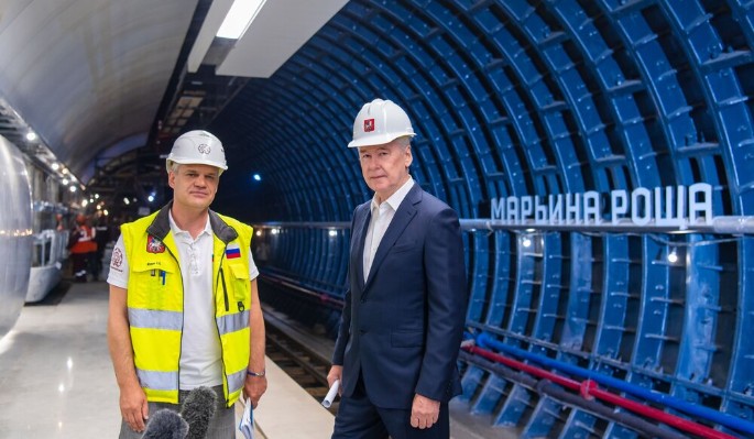 Собянин: Московское метро увеличилось в 1,5 раза с 2011 года