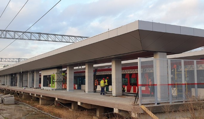 На станции Тимирязевская МЦД-1 выполнено более половины ремонтных работ – Собянин