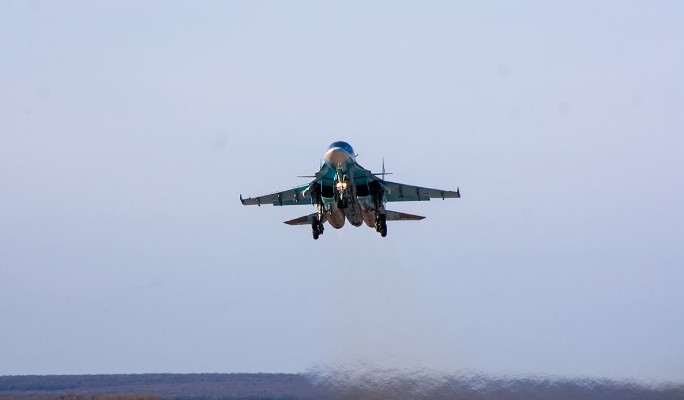 Пригожин произвел боевой вылет на СУ-24 ЧВК "Вагнер" для бомбардировки ВСУ в Бахмуте