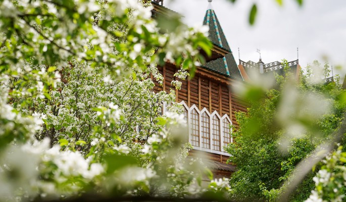 В каких московских парках можно увидеть цветущие яблони, сирень и тюльпаны