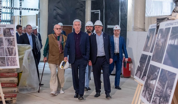 Собянин: Планируем завершить реконструкцию Центра театра и кино на Поварской в 2024 году