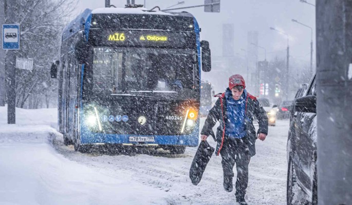 Леус: снегопад в Москве побил рекорд 1980 года