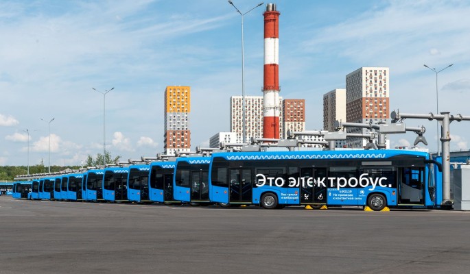 Более 100 новых электробусов появилось в Москве с начала осени