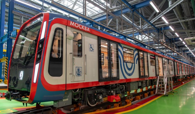 Собянин: Столичное метро получило новую партию вагонов "Москва-2020"