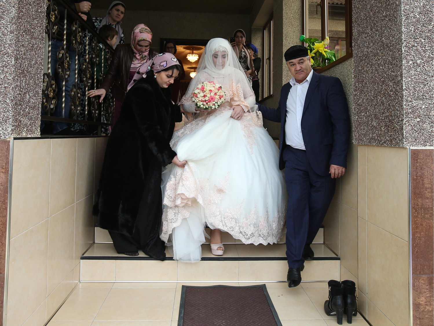 свадьба дочери кадырова фото