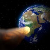Земляне испугались конца света из-за летящего к планете гигантского астероида