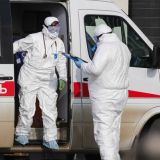 Вмятины на лице: появилось фото врача из Коммунарки после многочасовой смены