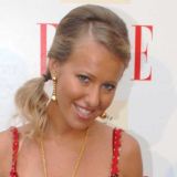 Собчак с разбитым лбом и черными губами вызвала оторопь