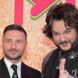 В мехах и с голыми коленками: Киркоров, Стоцкая и Лазарев на площадке 