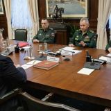 Шойгу провел встречу с победителем конкурса 