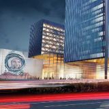 В районе Филевский парк возводят высокоэтажную часть Национального космического центра