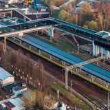 Собянин открыл современный пригородный вокзал на месте старой станции Внуково