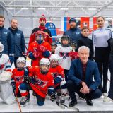 Собянин посетил новый спорткомплекс 