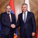 Володин принял в Госдуме Пашиняна
