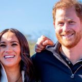 Принц Гарри и Меган Маркл поцеловались на публике