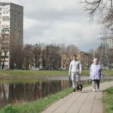 Собянин осмотрел ход работ по благоустройству Северного и Южного Тушино