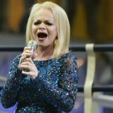 Долина удивила поклонников обтягивающим костюмом в леопардовом стиле