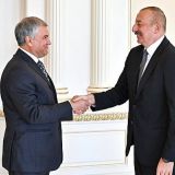 Володин встретился с Алиевым и руководством парламента Азербайджана
