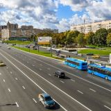 Собянин объявил о завершении благоустройства еще одного участка Ленинского проспекта