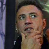 Похваставшаяся животом жена Прилучного носит мужскую одежду