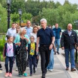 Собянин рассказал о благоустройстве парка 