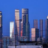 Собянин сообщил о повреждениях фасадов в башне Сити в результате атаки БПЛА