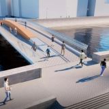 Собянин: В Москву доставили уникальную конструкцию моста для острова Балчуг