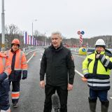 Собянин открыл два путепровода в районе Калужского шоссе