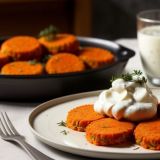  Солнечное настроение летом: готовим морковные оладьи с сыром