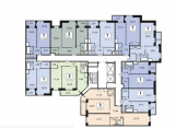 Планировки 1,2,3-комнатных квартир