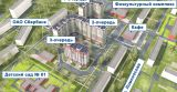 Генеральный план жилого комплекса Москворецкий