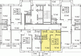 Планировка однокомнатной квартиры площадью 47,5 м2